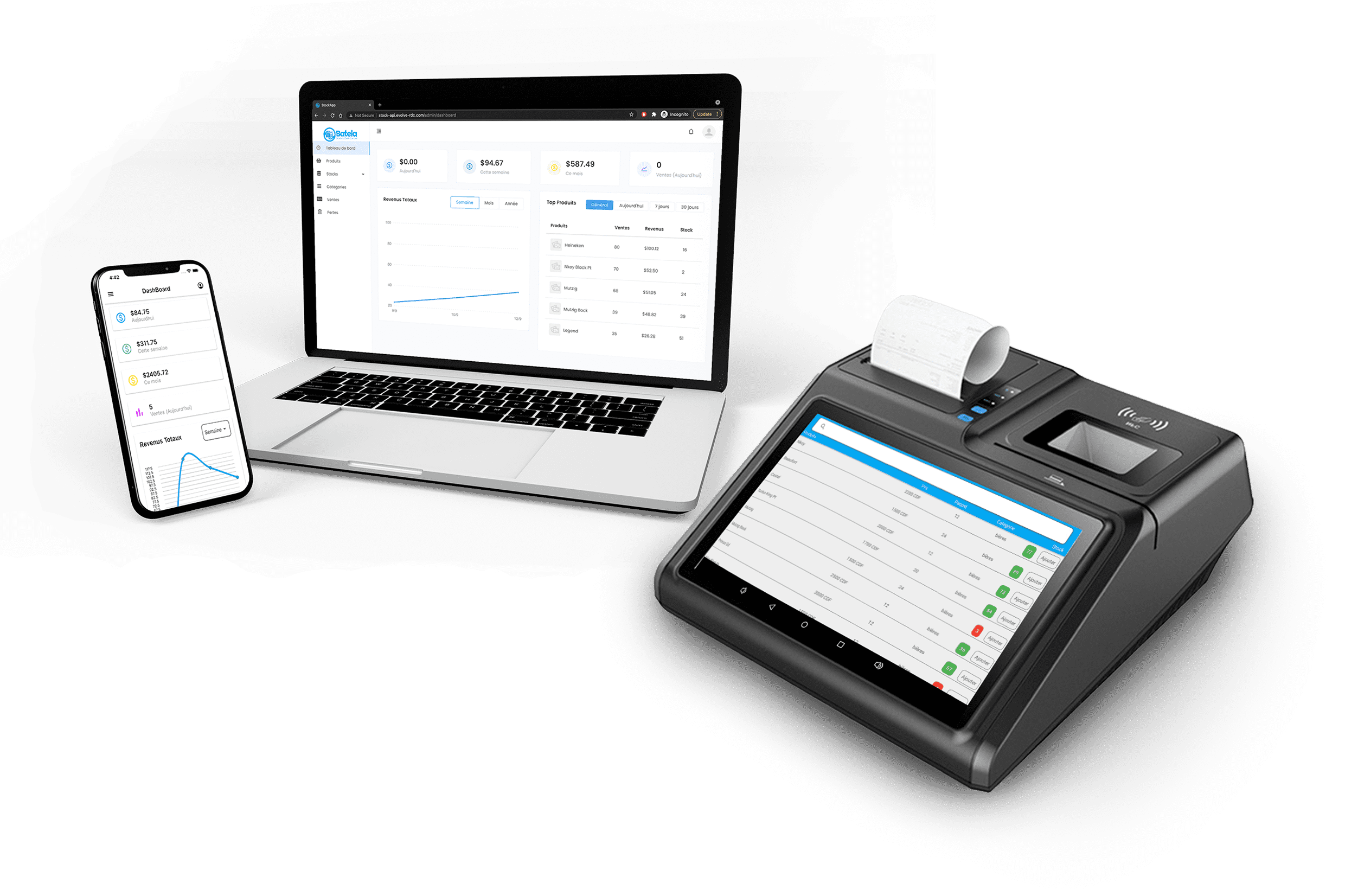 Batela Image Preview on Computer